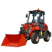 CE Approved Multi-Attachment EVERUN 800kg ER08 CE  Certified Mini Wheel Loader