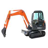 ground digger machine backhoe loader digger mini garden digger