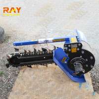 farm trencher chain for tractor apply to irrigation, tree planting trencher