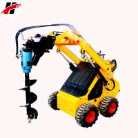 mini hydraulic post hole digger