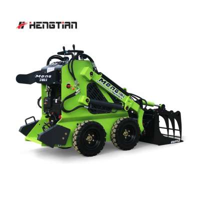 2020 new mini operating behind 13 HP Briggs petrol engine 740 mm width riding school horse stable application skid steer loader