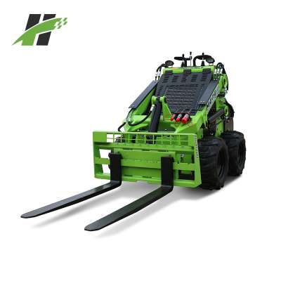 HOTELS USE MINI SKID STEER LOADER WITH PALLET FORK FOR SALE