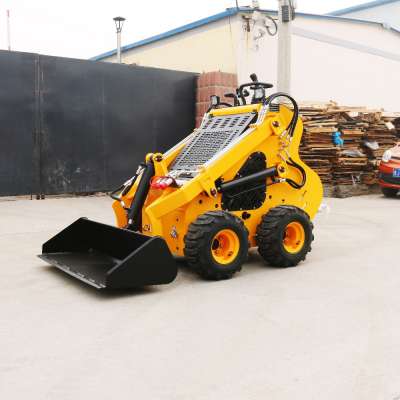 Mini Skid Steer Loader Quality mini farm equipment,best mini excavator with towable backhoe,CE approved