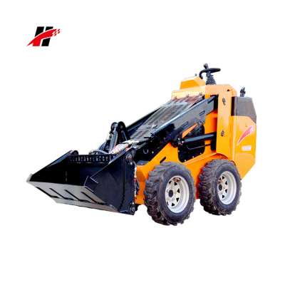 Diesel engine  mini skid steer loader with multi-fit hitch plate