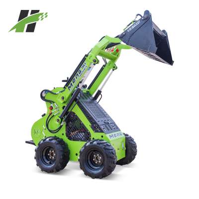 China Taian Hi Tech 23hp Diesel Skid Steer Loader Factory