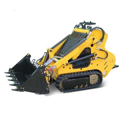 MULTI-FUNCTION GOOD MACHINE CHINA MINI SKID STEER LOADER TY-323T WITH 4 IN 1 BUCKET  FOR  FARMS